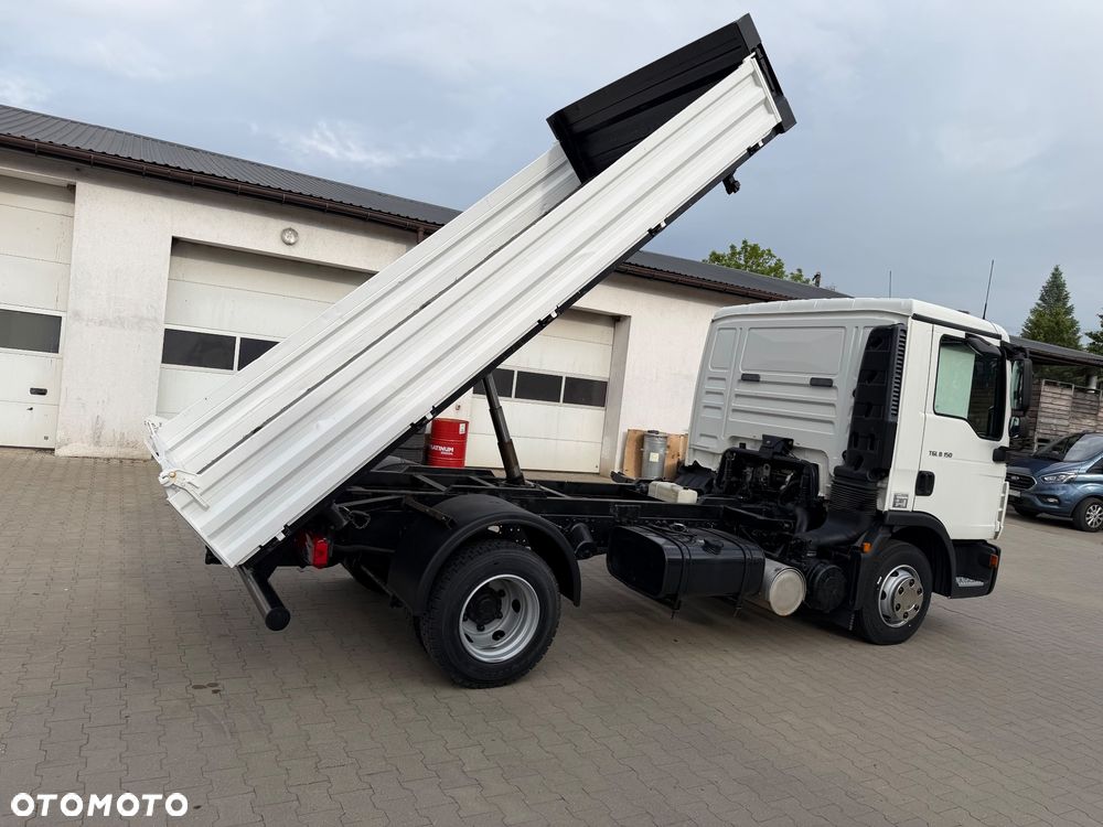 MAN TGL 8.150 / wywrotka 3 strony / z Niemiec / 6x nowe opony 100% - 17
