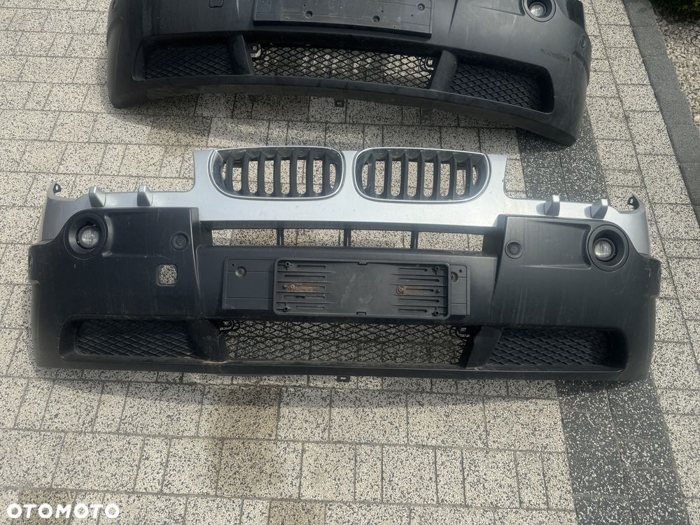 BMW X3 E83 2.0 PRZED LIFT TITANSILBER ZDERZAK PRZOD KOMPLETNY - 1