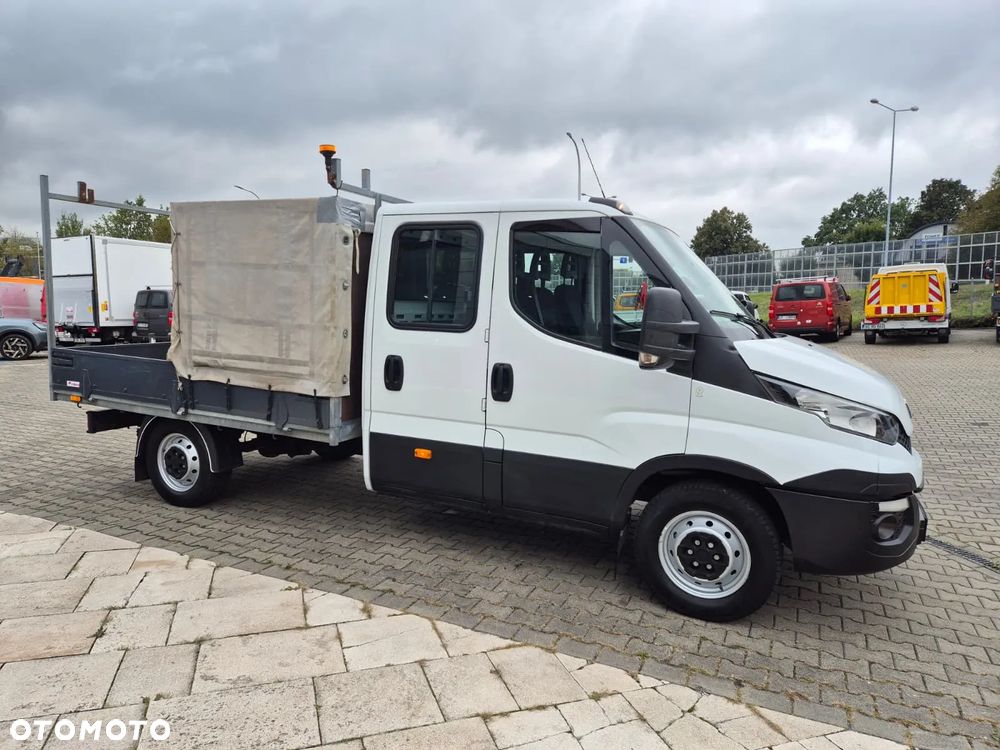 Iveco Daily 35S15 / SKRZYNIA / DOKA / 7 MIEJSC / WEBASTO / 1 WŁ / BEZWYPADKOWY / EURO 6 - 5