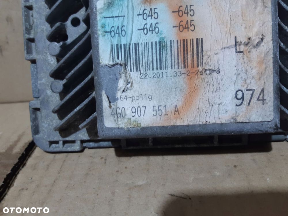 audi a6 a7 c7 3.0 tfsi cgx komputer sterownik silnika 4g0907551a - 2