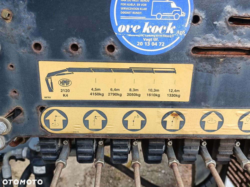 Volvo FMX460 8x4 Bordmatik / HMF2120 / Radio / - 4