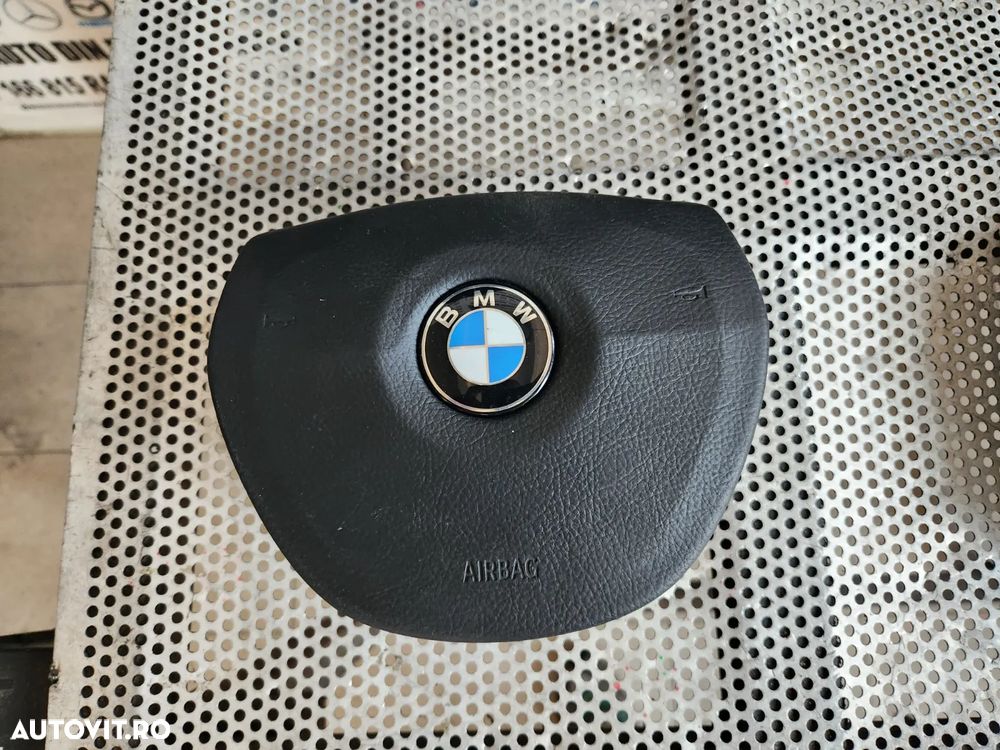 Plansa Bord Kit Airbag Din Piele Bmw Seria 7 Bmw F01 F02 F03 F04 Volan Stanga Plansa Bord Bmw F01 F - 8