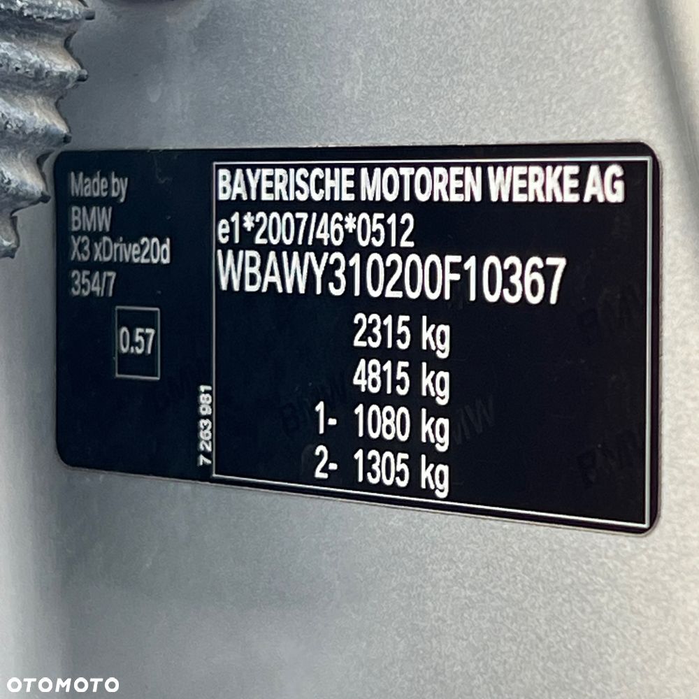 BMW X3 xDrive20d - 41
