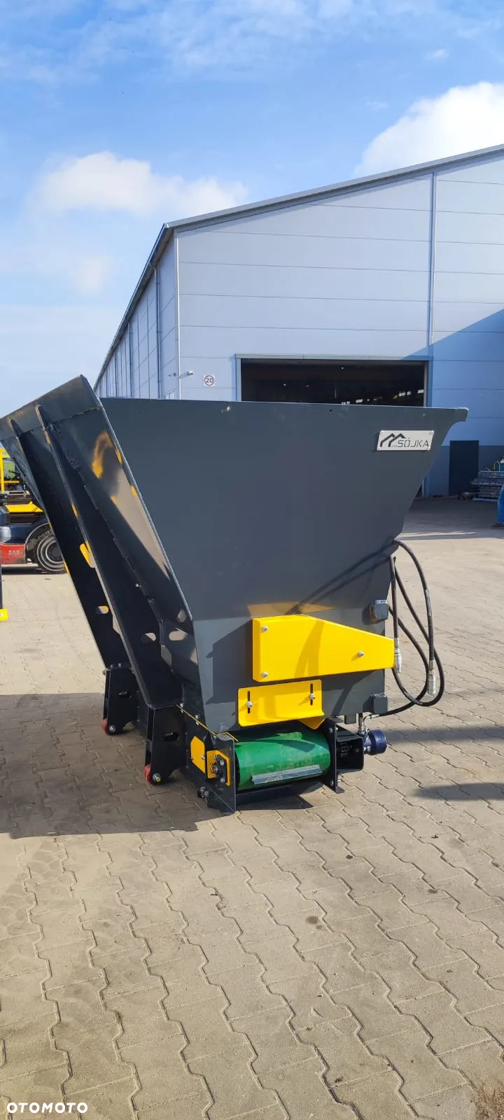 Łyżka - szufla - do separatu, ścielenia, ścielarka, rozścielacz - euro, JCB, manitou, JLG, Merlo, Matbro, Kramer, Dieci, Terex - 3