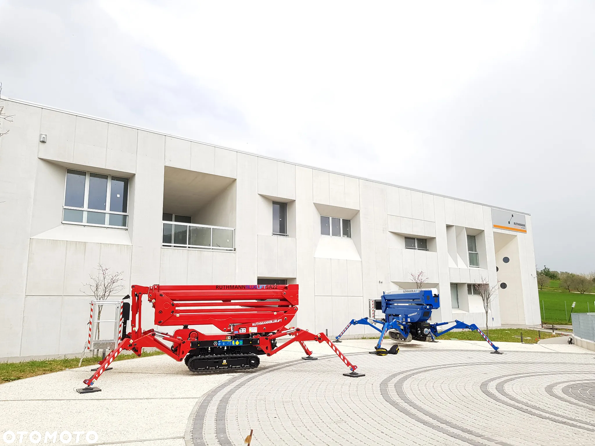Ruthmann Bluelift SA22 Podnośnik gąsienicowy 22m Pająk na gąsienicach 22m Podnośnik terenowy gąsienice Zwyżka 4x4 Od Wyłącznego Dealera w Polsce - 11