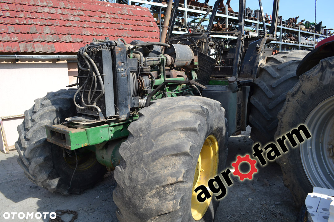 John Deere 7800 skrzynia silnik most wał zwolnica obudowa komputer oś - 2
