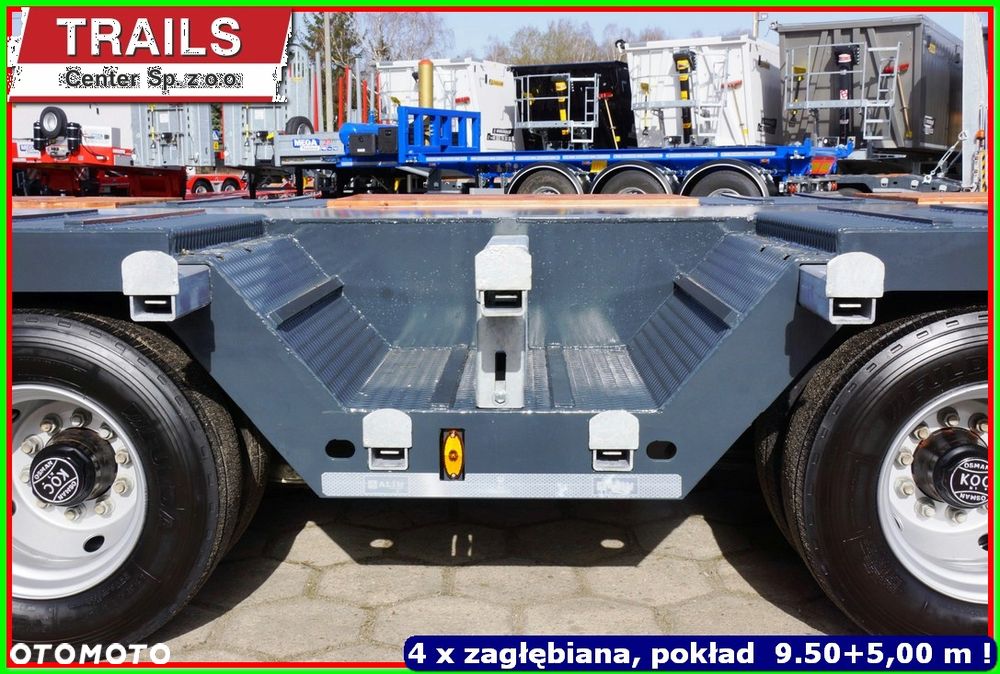 Inny Niskopodwoziowa ład. 43 T, rozciągana do 18,60 m, 4 x załębiana !!! - 22