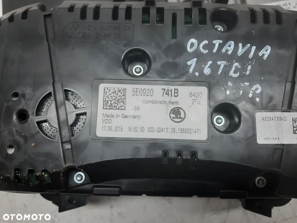 SKODA OCTAVIA 15R 1.6 TDI ZESTAW STARTOWY 04L907445B - 5