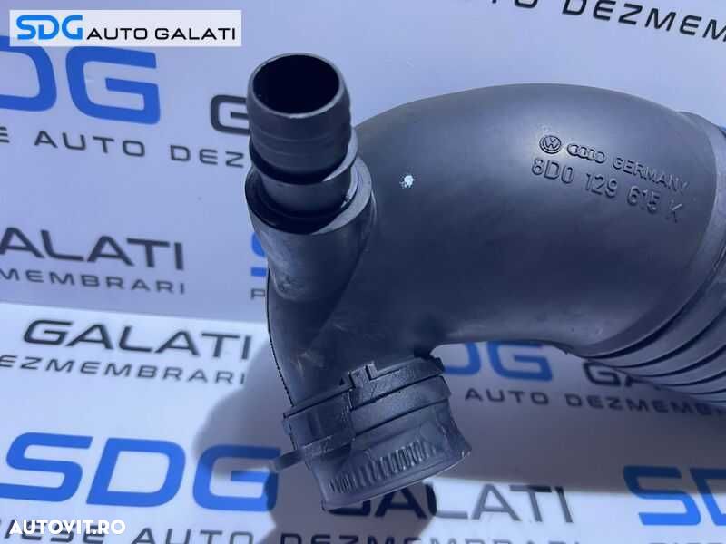 Furtun Conducta Tub Tubulatura Admisie Aer Audi A6 C5 1.9 TDI 131 CP AVF AWX 2001 - 2005 Cod 8D0129615K [D0541] - 4