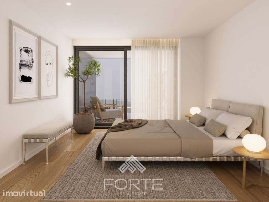 Apartamento T1 NOVO em São João da Madeira - Grande imagem: 3/6