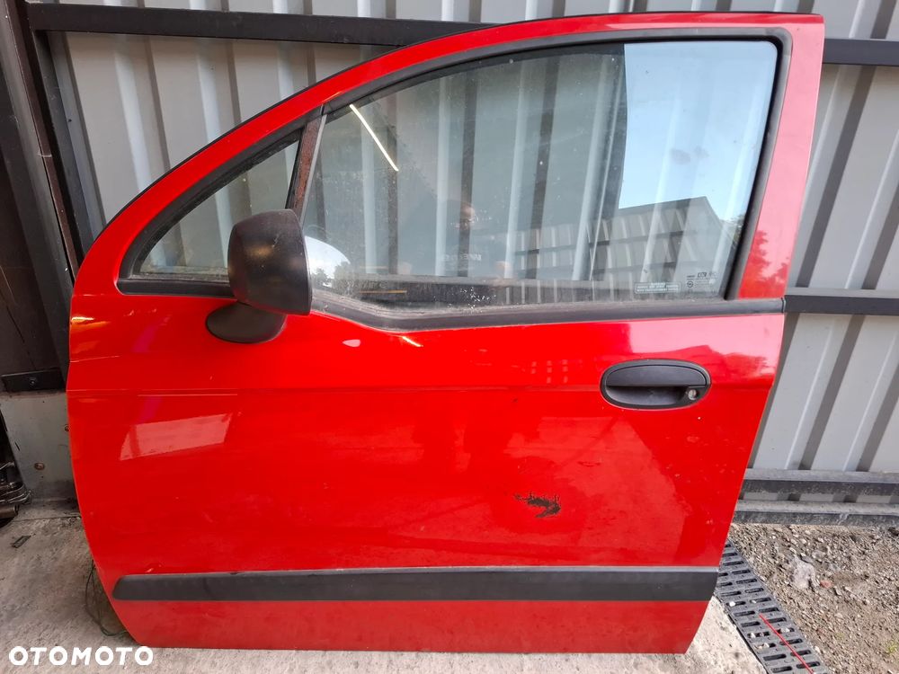 DRZWI LEWE LEWY PRZOD KOMPLETNE CHEVROLET SPARK MATIZ SLASK WYSYLKA - 1