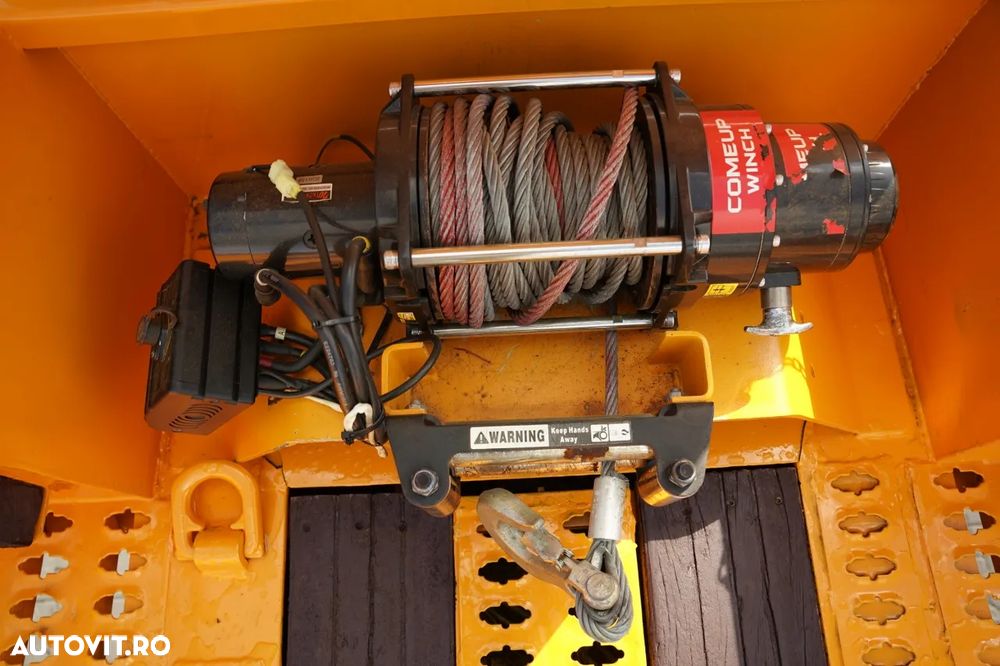 Louault / PLATFORMĂ JOASĂ - 13,6 M / PLATFORMĂ HIDRAULICĂ / RAMPE HIDRAULICE / TROLIU / AXĂ VIRATOARE / 3 AXI / - 20