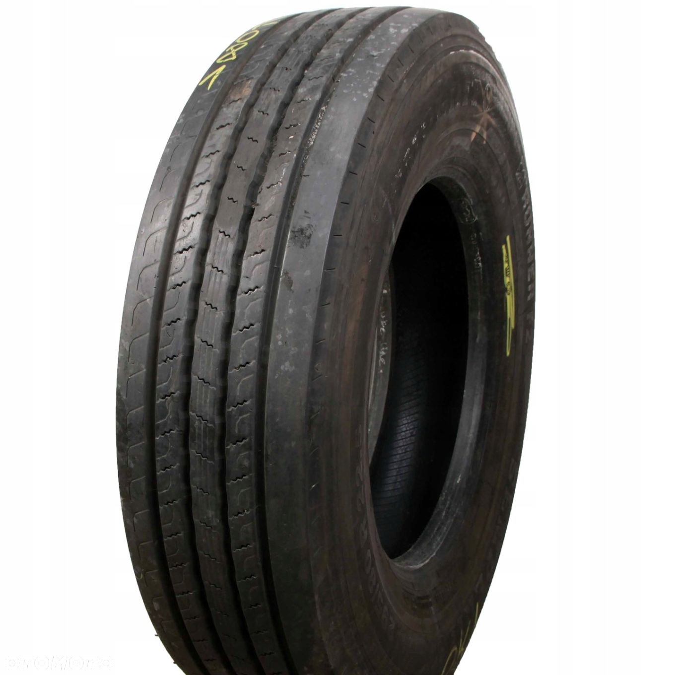 2szt. opony 295/80R22.5 SEMPERIT RUNNER F2 przednie 12-13mm idK080 - 3