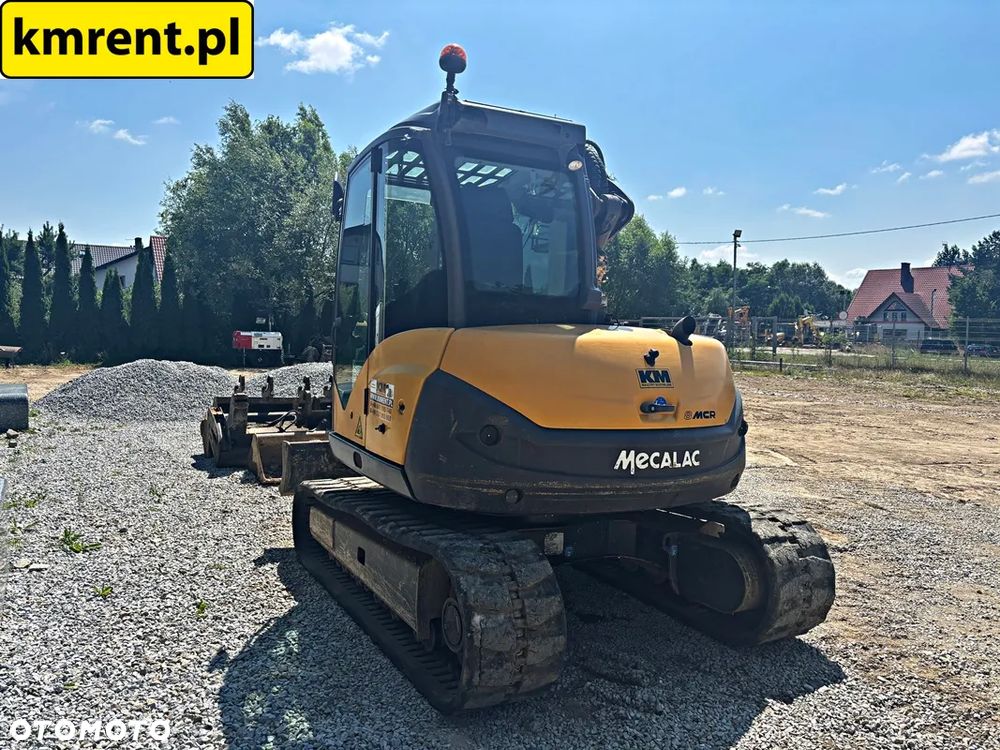 Mecalac 8 MCR MINI-KOPARKA 2019R | MECALAC 6 MCR, JCB 8065 8080 8085 85 Z VOLVO ECR 88, CAT 308, 307 , BOBCAT 80 KOMATSU PC 88 - 15
