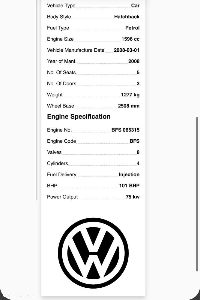 VW New Beetle 1.6 8V SKRZYNIA BIEGÓW JDJ manualna MANUAL - 6