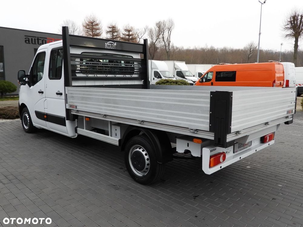 Renault MASTER SKRZYNIA PODWÓJNA KABINA DOKA 7 MIEJSC TEMPOMAT NAWIGACJA LEDY KLIMATYZACJA  135KM - 10