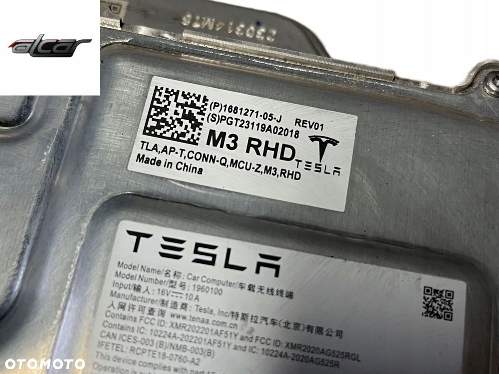 STEROWNIK AUTOPILOTA TESLA 3 RHD ANGLIA 1681271-05-J - 3
