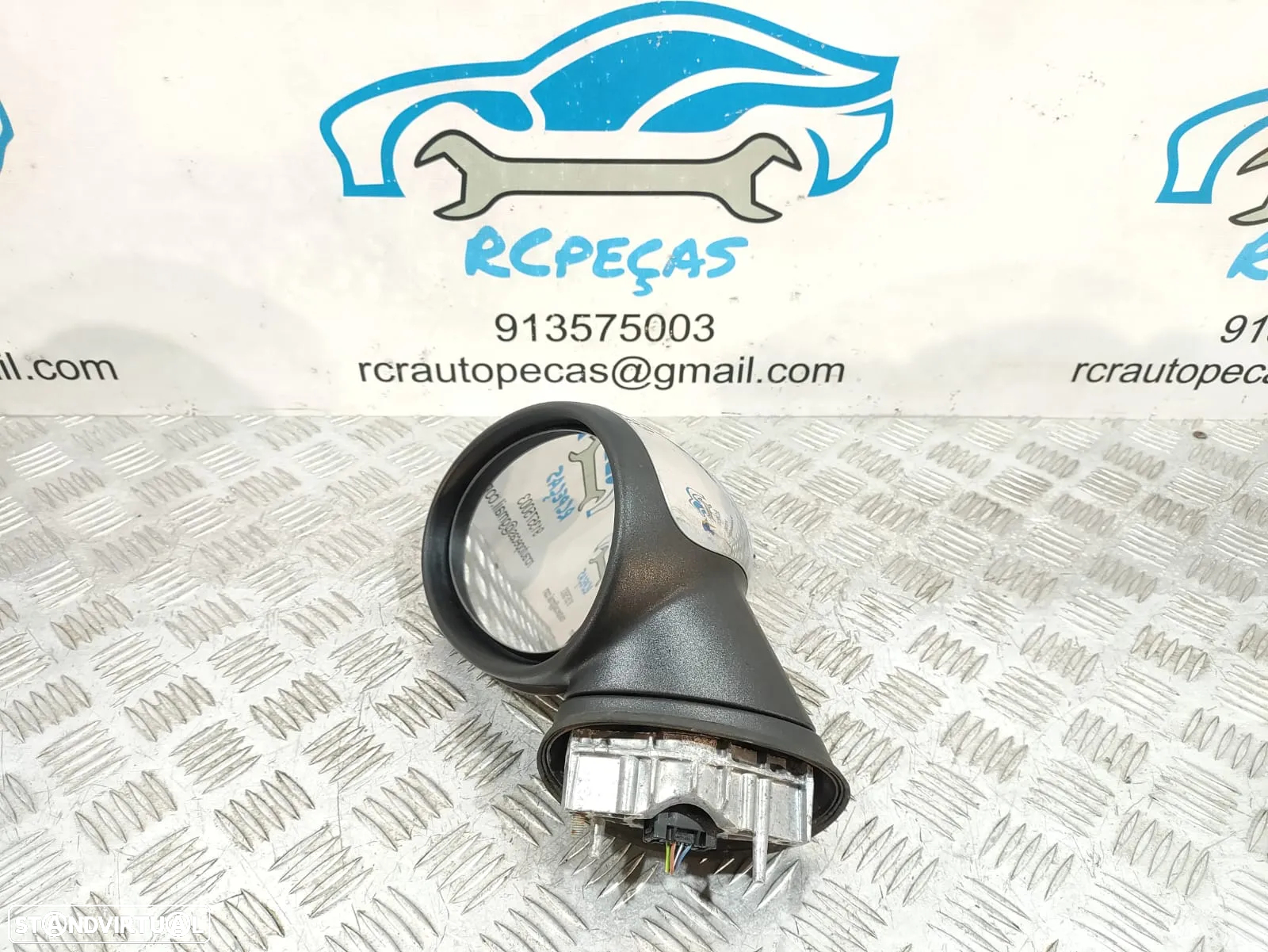RETROVISOR ESQUERDO CROMADO MINI COOPER R55 R56 R57 - 9