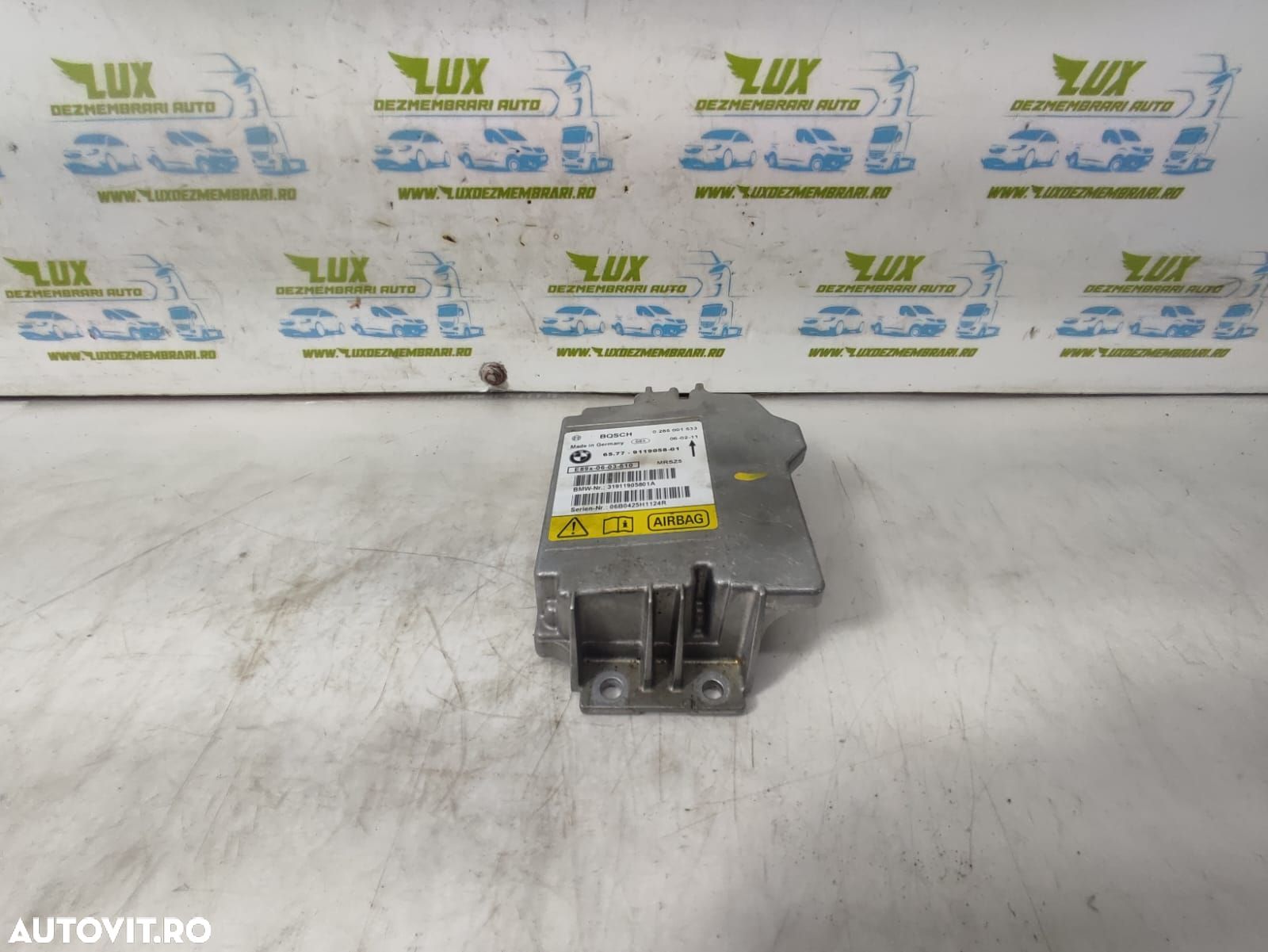 Modul airbag 9119058-01 BMW Seria 1 E81-E88 - 1