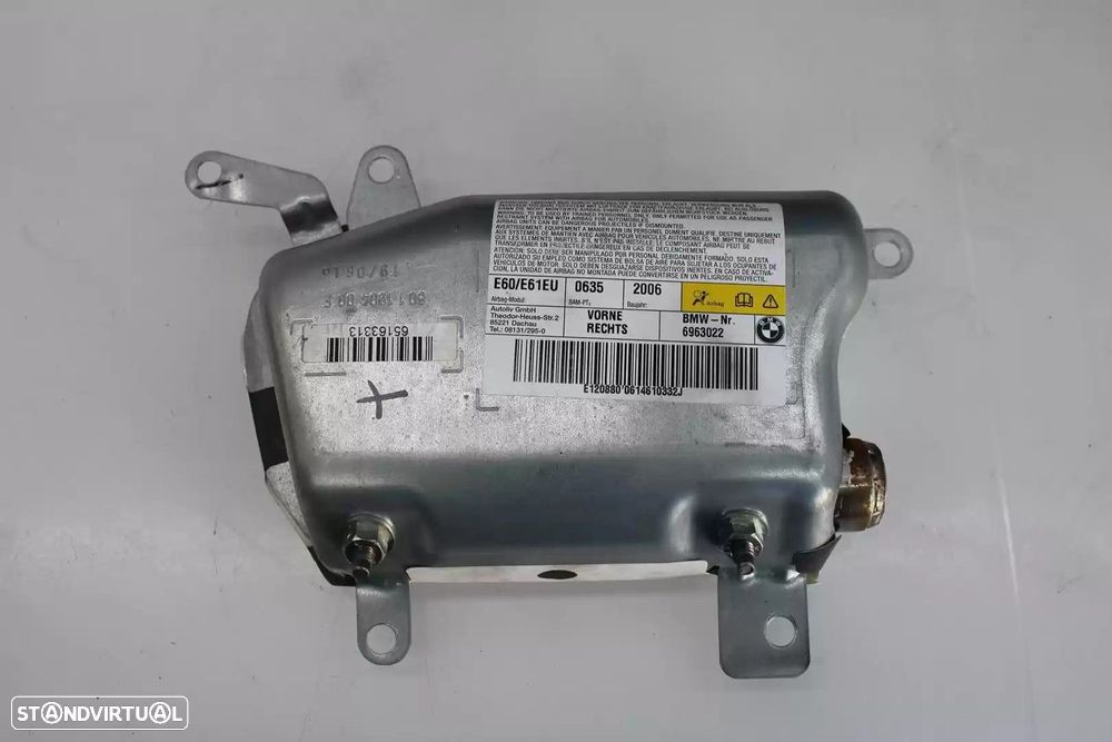 AIRBAG LATERAL FRONTAL DIREITO BMW 5 2006 -6963022 - 4