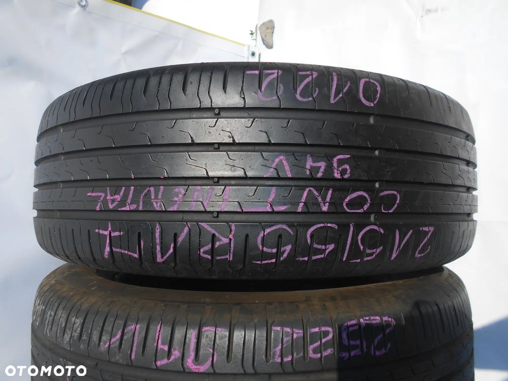 OPONY 215/55R17 CONTINENTAL ECO CONTACT 6 DOT 2522 7.4MM - 3