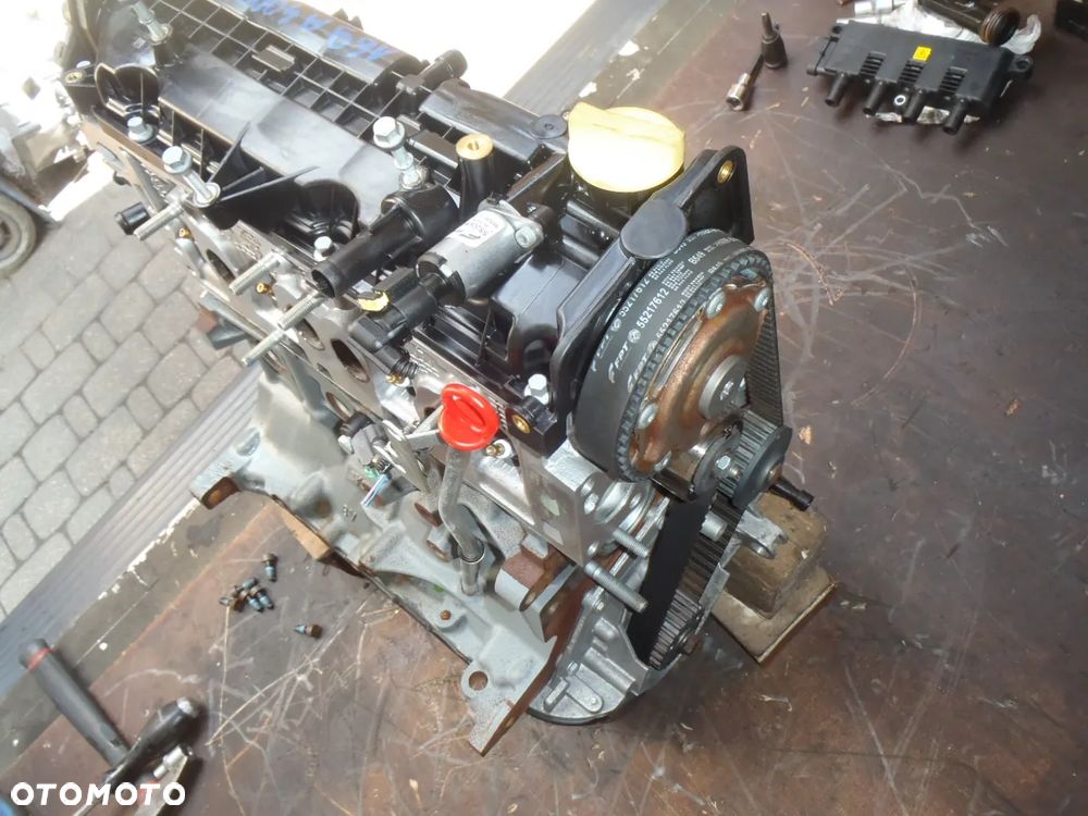 silnik nowy typ motor głowica wałek blok wał tłoki panda III grande punto evo 500 doblo lancia ford ka 1.2 1.4 8v jak nowy - 19