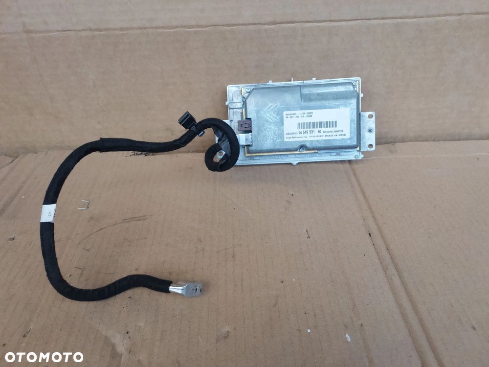 Ekran wyświetlacz nawigacji GPS 9664993180 Citroen C5 III x7 Szybka wysyłka Paczkomat - 2