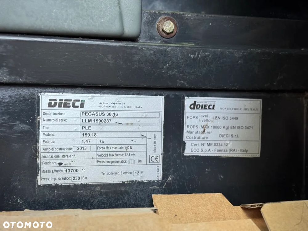 Dieci DIECI PEGASUS 38.16 - 8