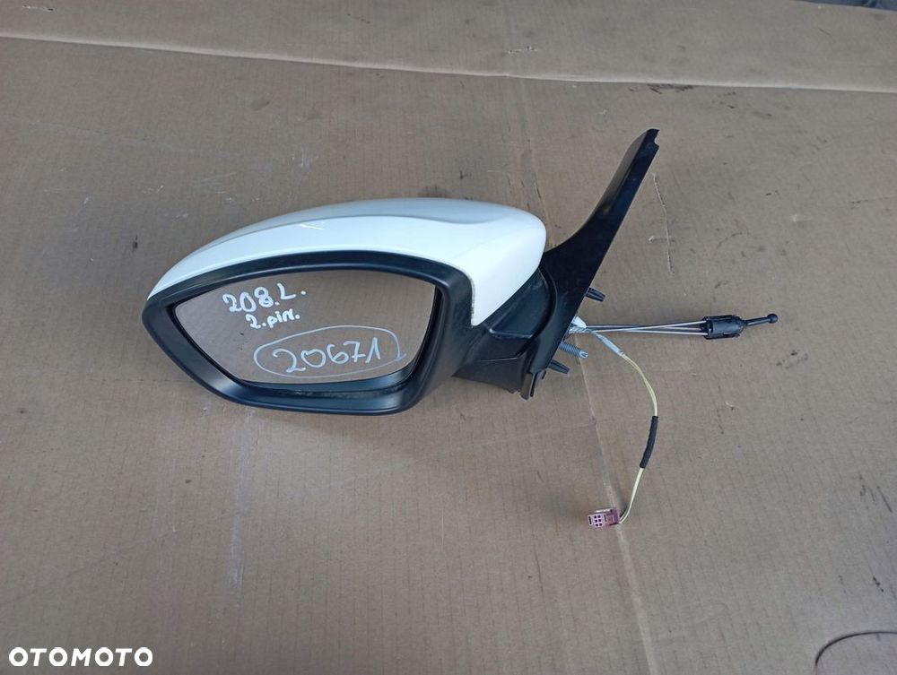 PEUGEOT 208 LIFT LUSTERKO LEWE 2 PIN EUROPA - 1