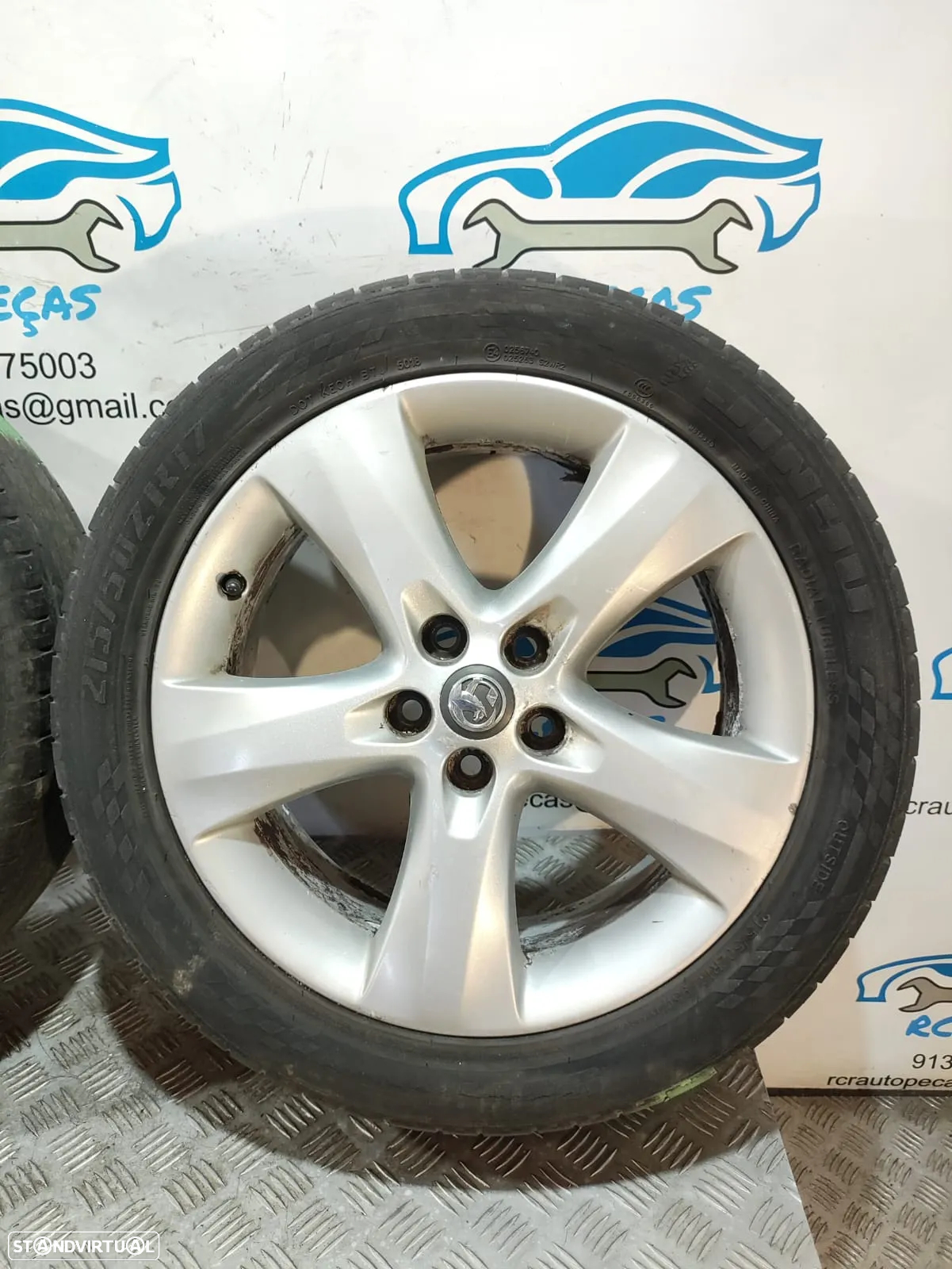 - Jantes 17 Originais Opel Astra J 7J ET42 5x105 - 4