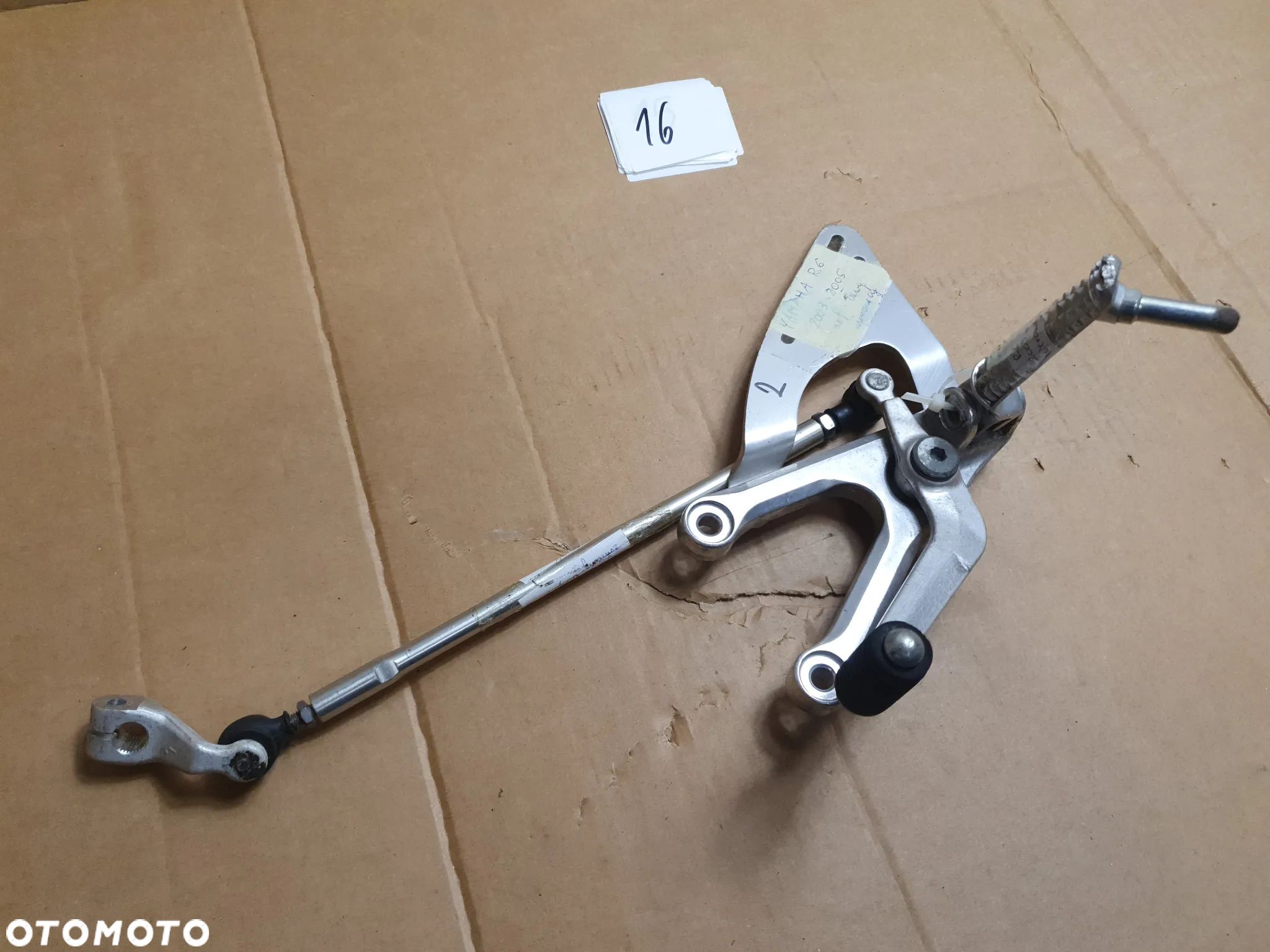 Yamaha YZF-R6 600 RJ05 / RJ09 (2003 - 2004) Set kierowcy lewy - 1