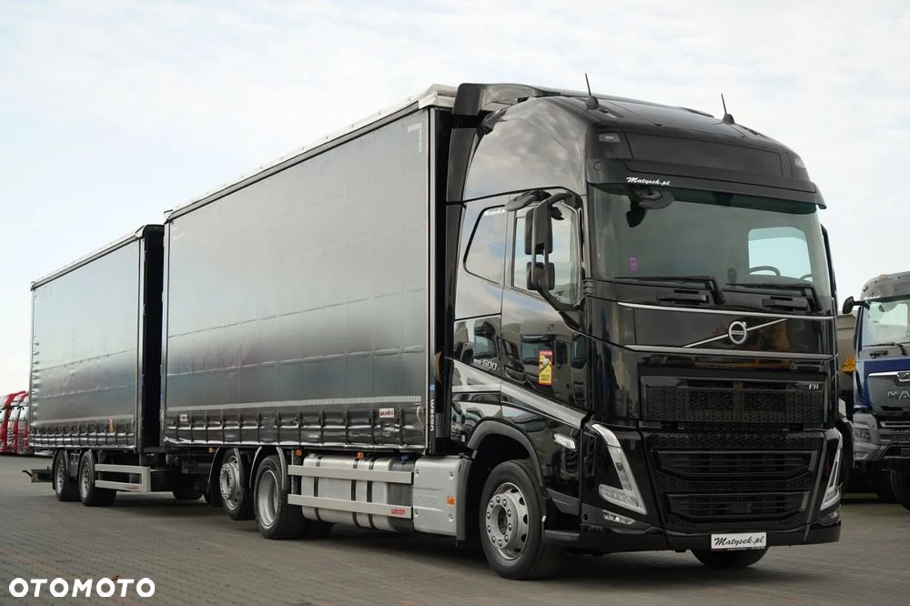 Volvo FH 500 / I-SAVE / XL / ZESTAW TANDEM PRZEJAZDOWY 120 M3 / 2023 / KLIMA POSTOJWA / ZAWIESIE DOKI DO WÓZKA / PO ZŁOTYM KONTRAKCIE SERWISOWYM - 1
