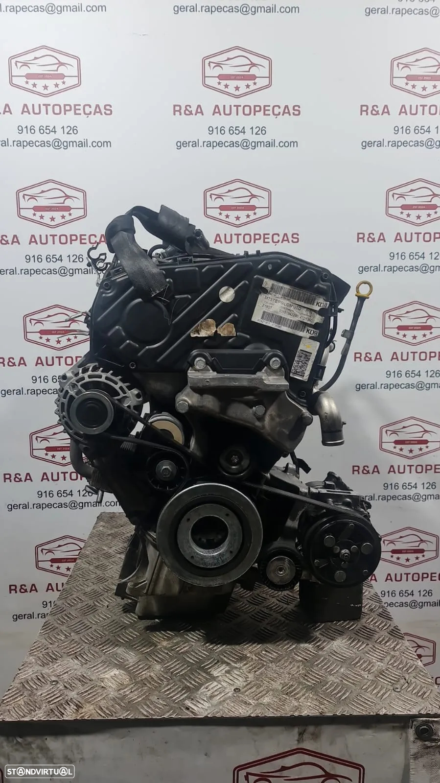 Motor Completo Oel Vectra C 1.9 CDTI 120CV Ref Z19DT - 3
