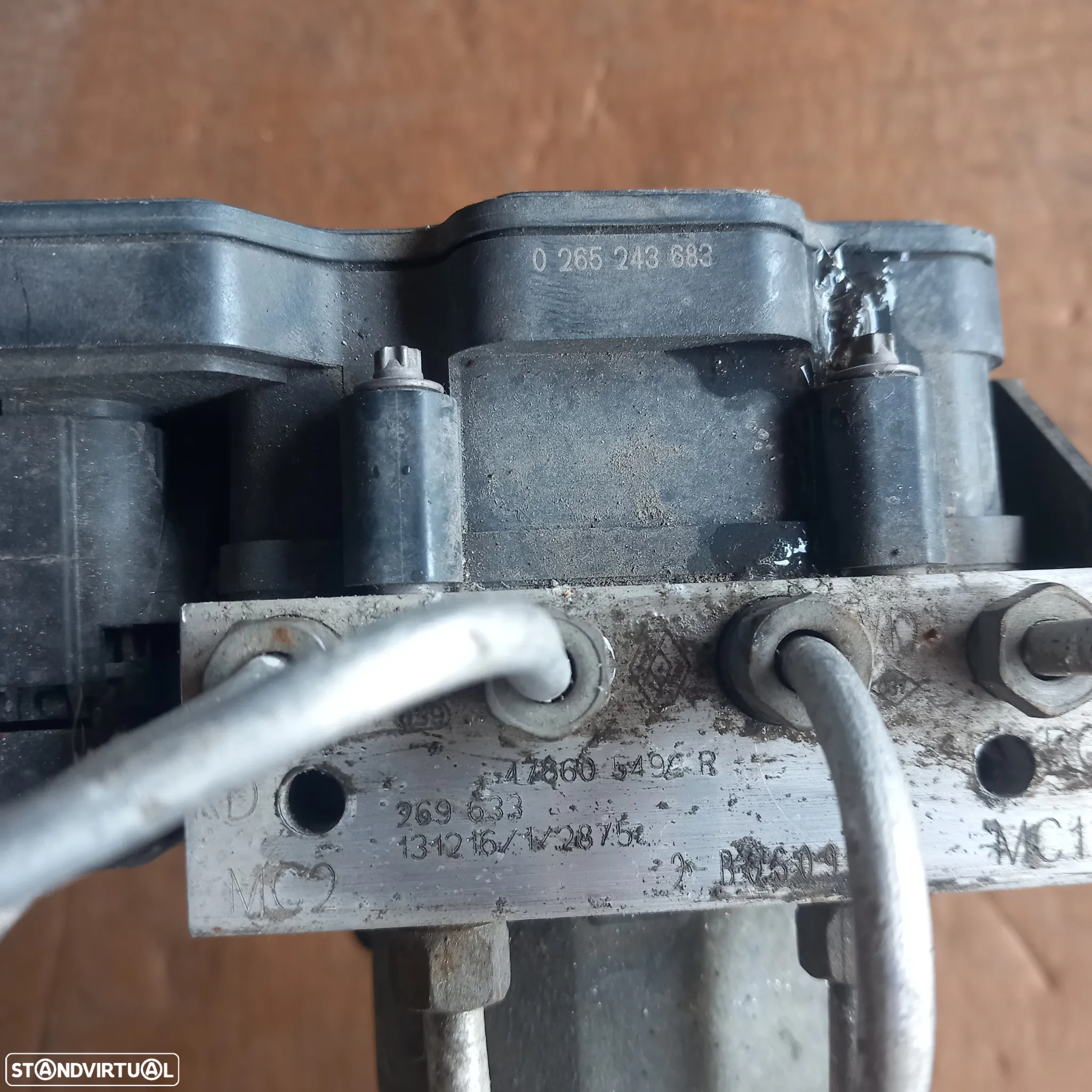 Modulo abs renault clio 4 dacia sandero 0 265 243 683 - 2