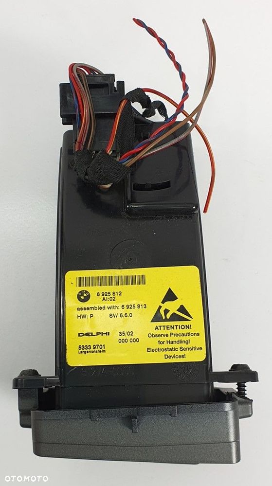 PANEL KLAWIATURA TELEFONU BMW 7 E65 6925812 - 3