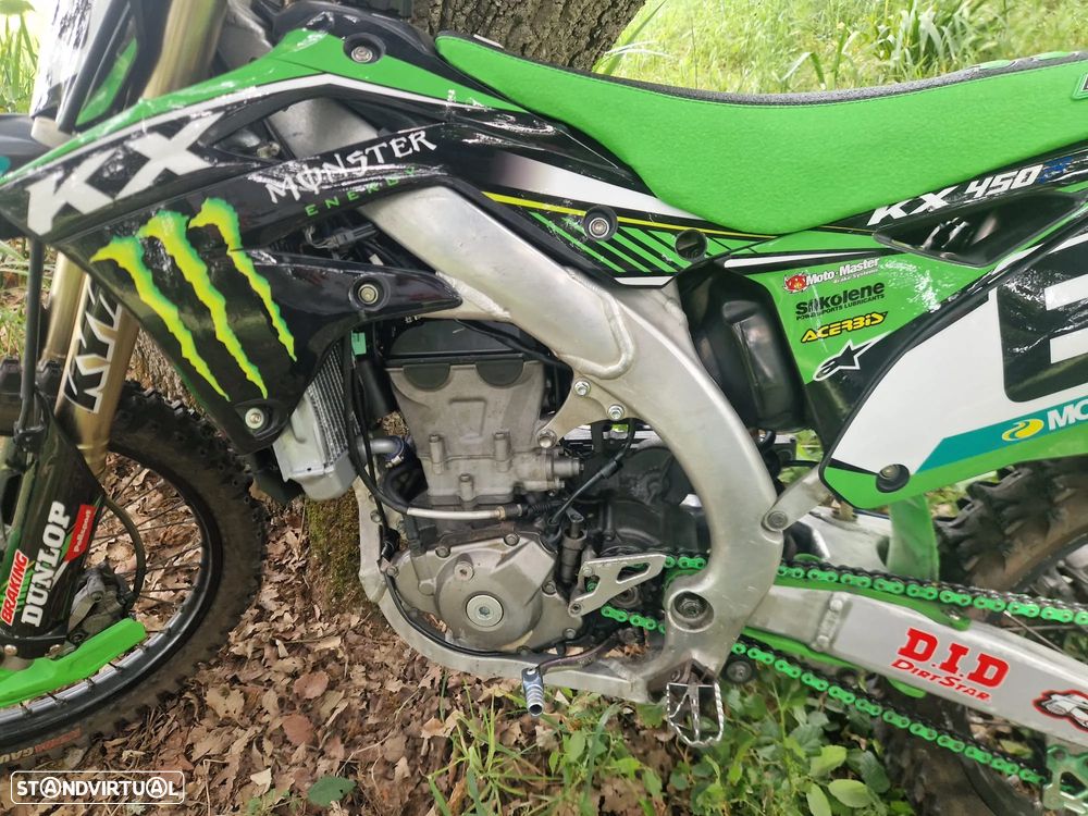 Kawasaki KXF 450 Matriculada  Possível Financiamento - 6