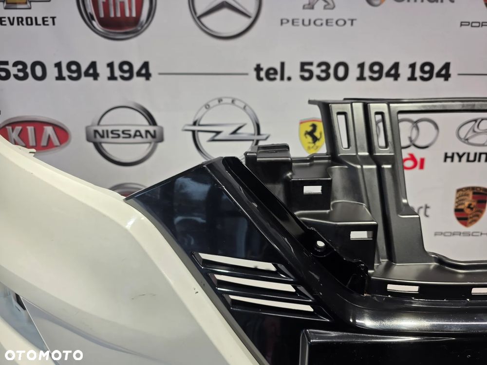 NISSAN QASHQAI II LIFT 17- ZDERZAK PRZEDNI PRZÓD BIAŁY NA SPRYSKI + LISTWA POD GRILL , NR 62022HV00H , NR AUKCJI NZ1754 - 12