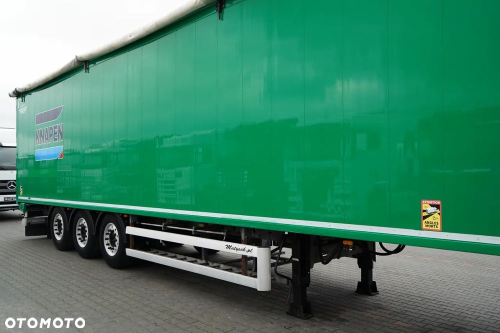 Knapen RUCHOMA PODŁOGA / WALKING FLOOR / 90 m3 / 2021 ROK / OŚ PODNOSZONA / OSIE SAF / ALUFELGI / - 9