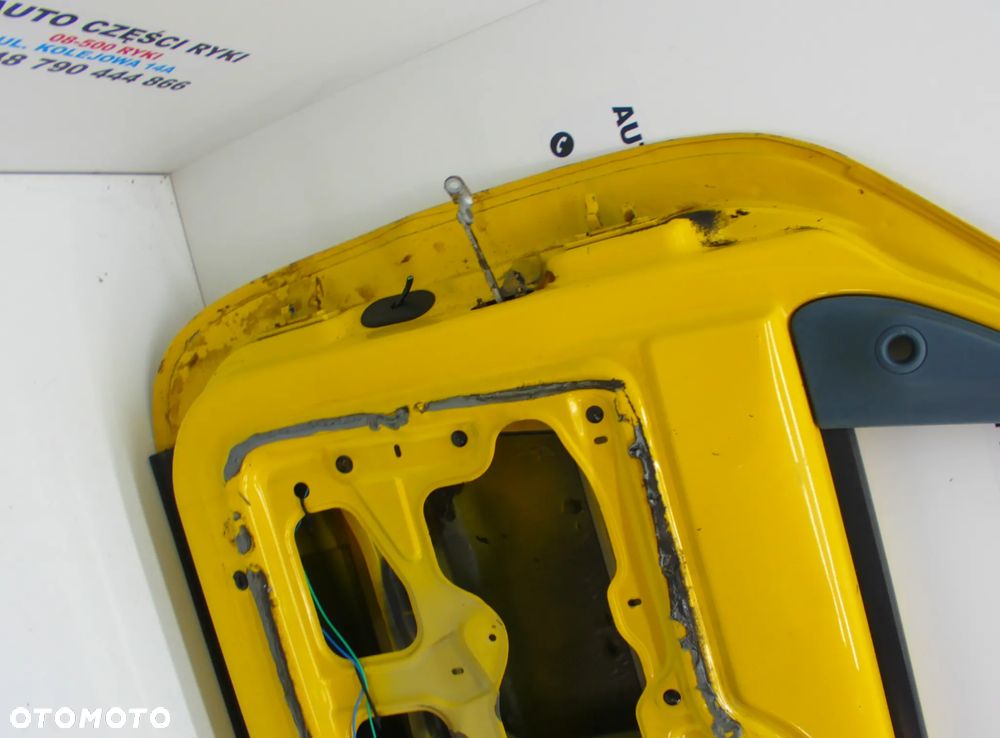 Renault kangoo I Drzwi prawe lewe żółte - 14