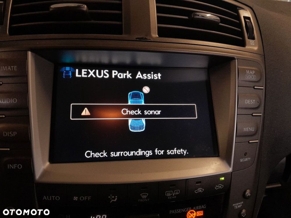 LEXUS IS II XE20 RADIO NAWIGACJA PRZEŁĄCZNIK KLIMATYZACJI 86111-53050 - 2