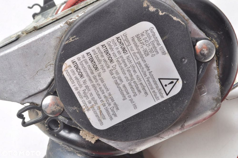 PORSCHE BOXSTER 987 PAS BEZPIECZEŃSTWA PRAWY PRZÓD PRZEDNI P1 98780303403 - 8