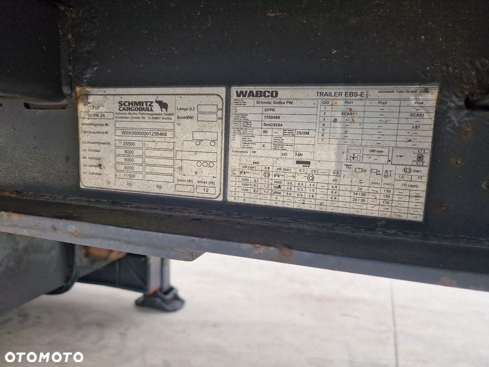 Schmitz Cargobull Niskopodwoziowa Zaniżana Firanka 2013 rok - 8