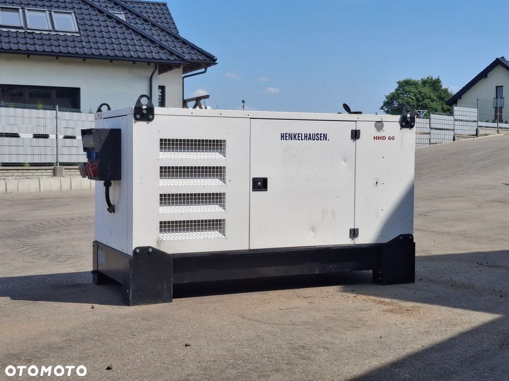 Inny Agregat Prądotwórczy Stacjonarny Henkelhausen HHD 60 Kva Generator 2014r Motogodziny: 6768 mth - 8