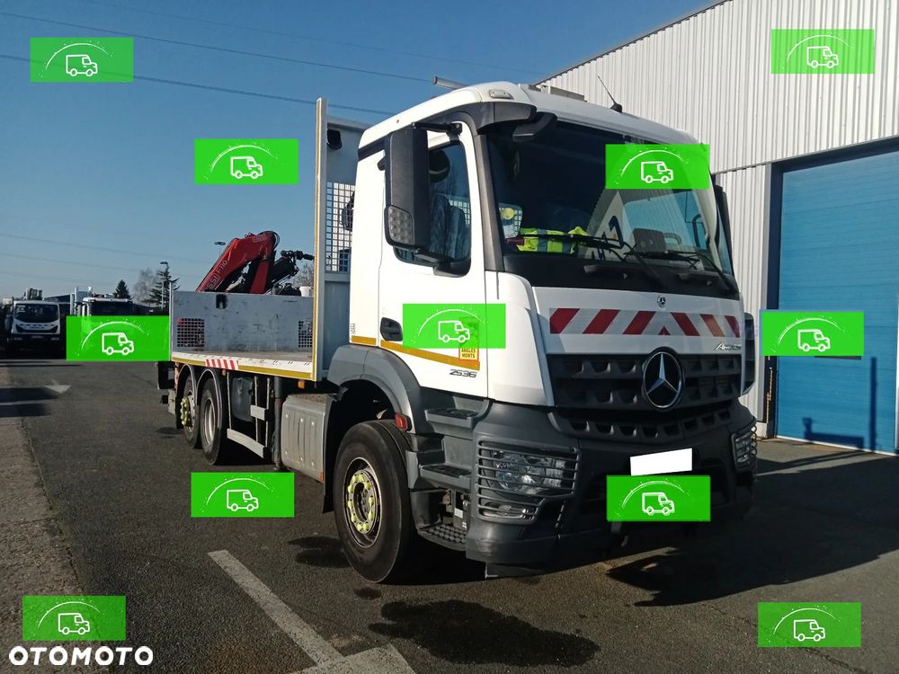 Mercedes-Benz AROCS 2536 NLG EURO 6 HDS FASSI F110B.0.22 Możliwy Kredyt