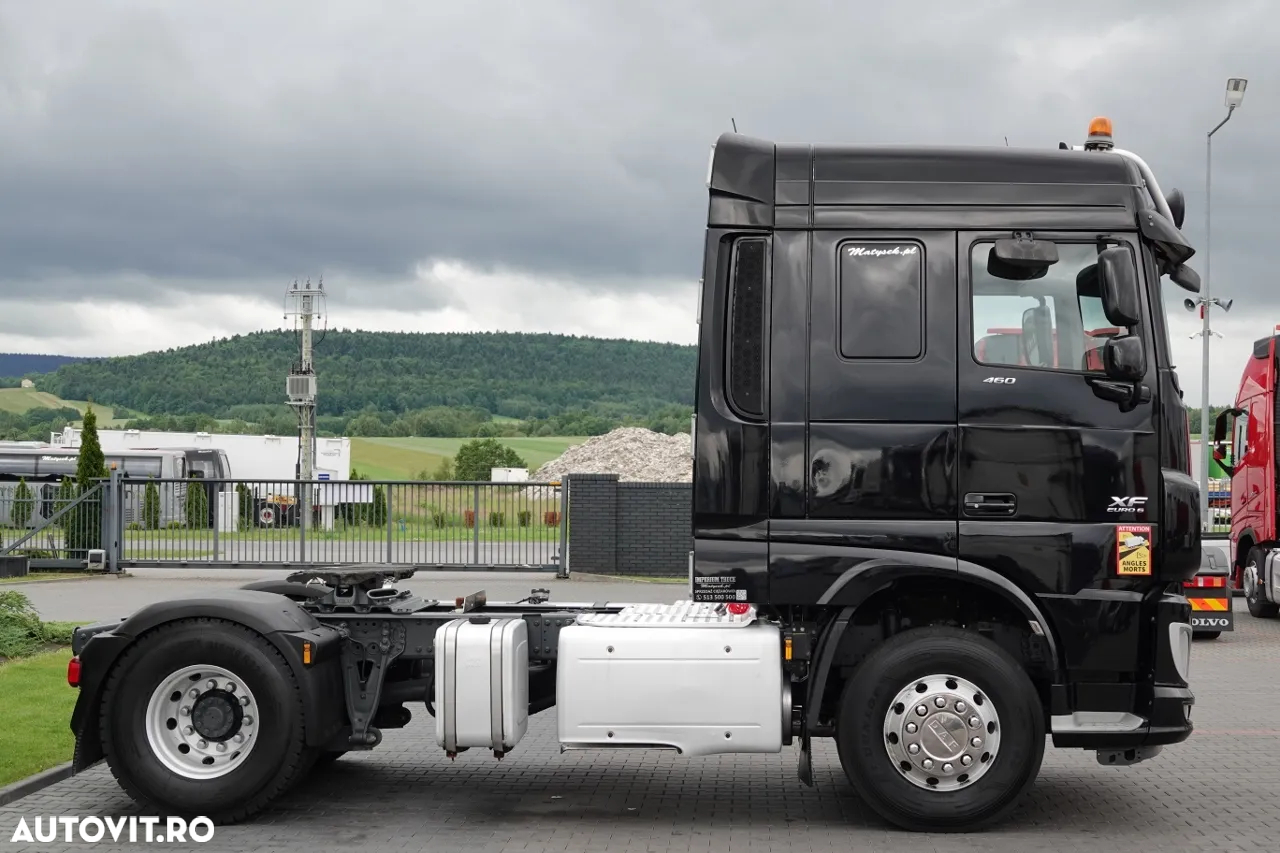 DAF XF 460 / HIDRAULICĂ / SUSPENDERE ÎNALTĂ / PNEURI 100% / JANTE ALIE / IMPORTAT - 8