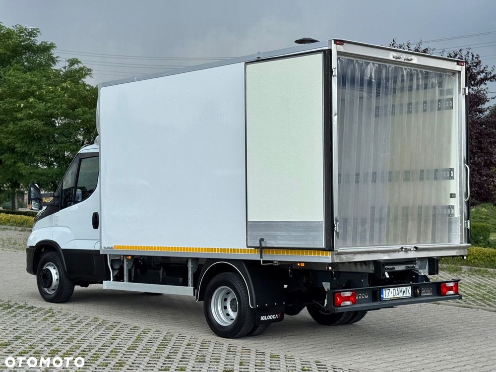 Iveco Daily‼️72C18‼️2021r 3.0 HI-MATIC Chłodnia/Mroźnia zakres -32C THERMO KING V-500 MAX Źródło Zasilania 400V Grube Ściany/Podłoga Przegroda komorowa‼️ Full LED na bliźniaku Salon Polska DMC7200kg - 30