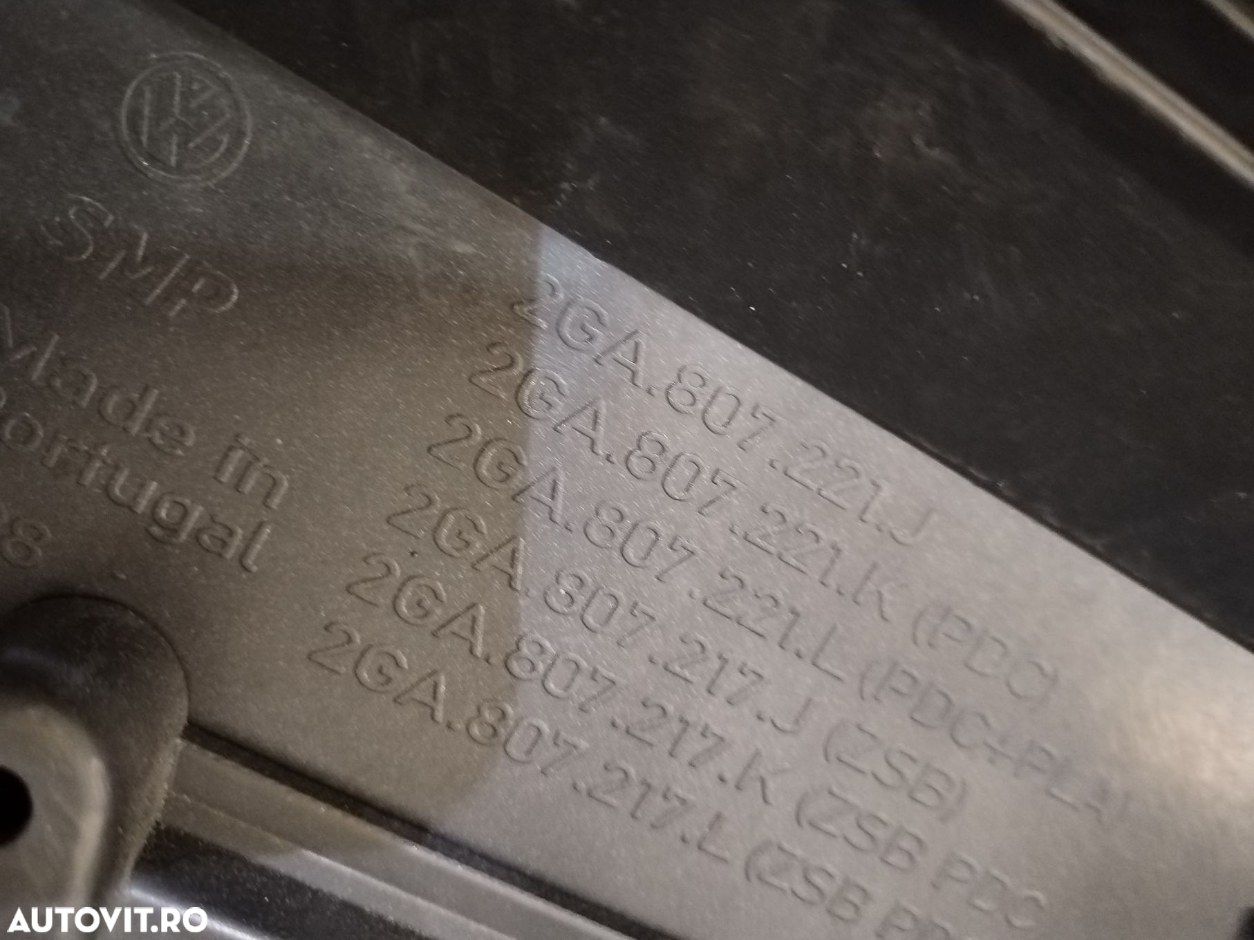 Bara fata VW T-Roc, 2017, 2018, 2019, 2020, 2021, cod origine OE 2GA807221J. - 13