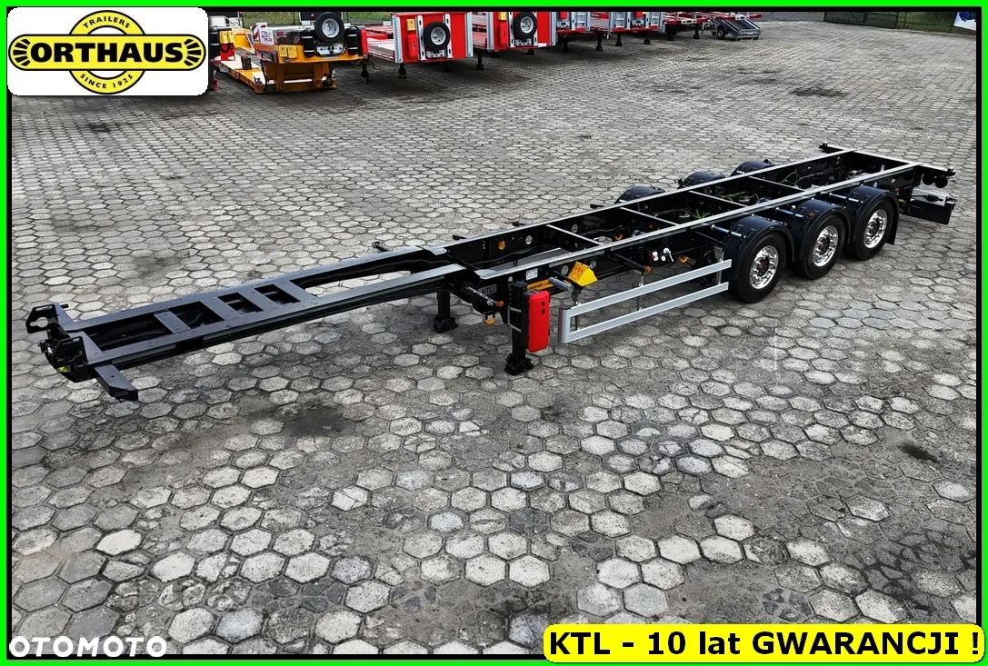 Orthaus Podwozie LEKKIE na kontenery 40/45 Ft HC, pełny ADR EX3 ! - 7