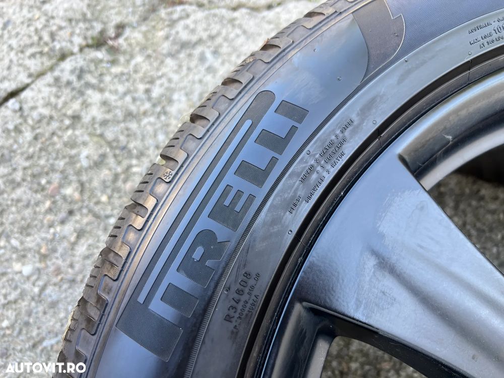 Jante Porsche Cayenne R20 cu anvelope iarna senzori presiune 275-45-20 stare foarte buna Porsche R20 Anvelope pirelli scorpion - 8
