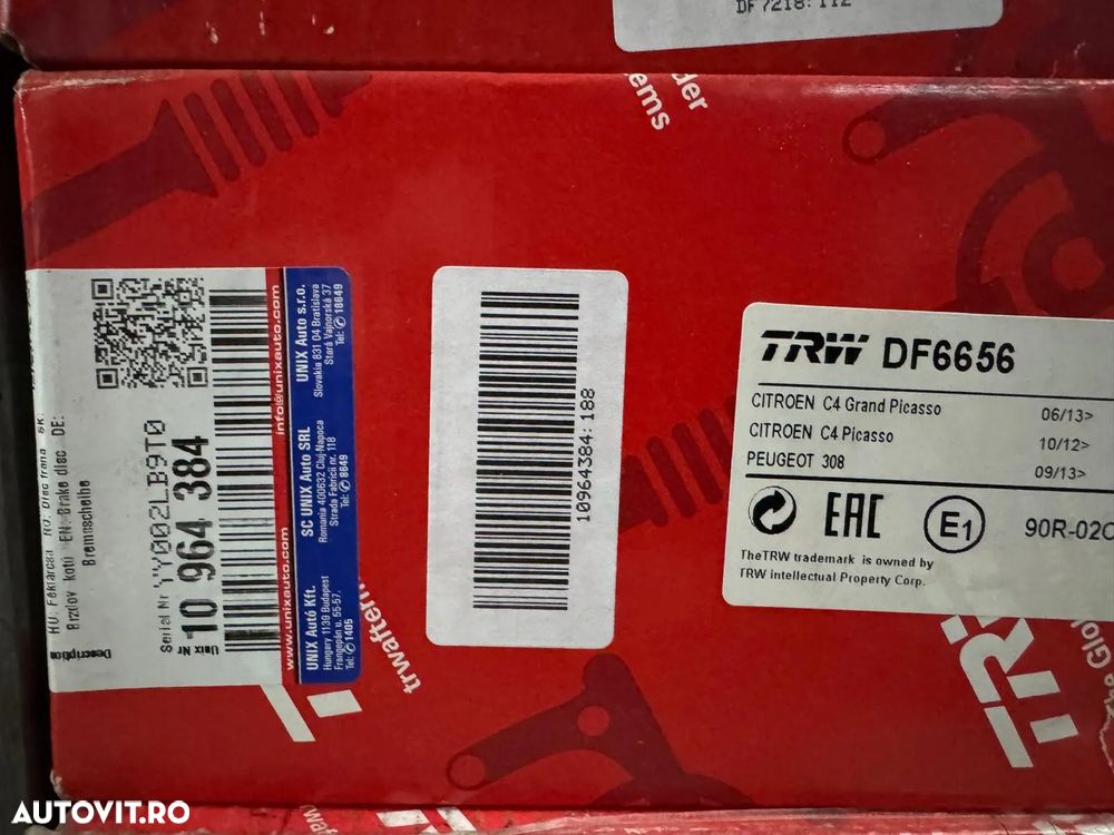 DF6656 | Disc Frana | Opel Combo - 1